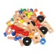Laste puidust konstruktorikomplekt Tool, 3in1